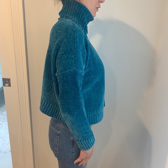 Lovers + Friends Lime Geneva Chenille Sweater XS - Picture 6 of 8